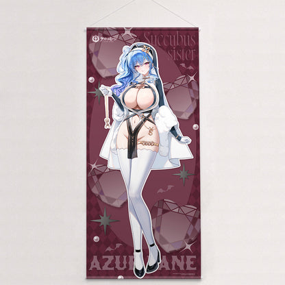 Azur Lane Original Illustration Succubus Sister Extra-Large Wall Scroll St.Louis - Key-th