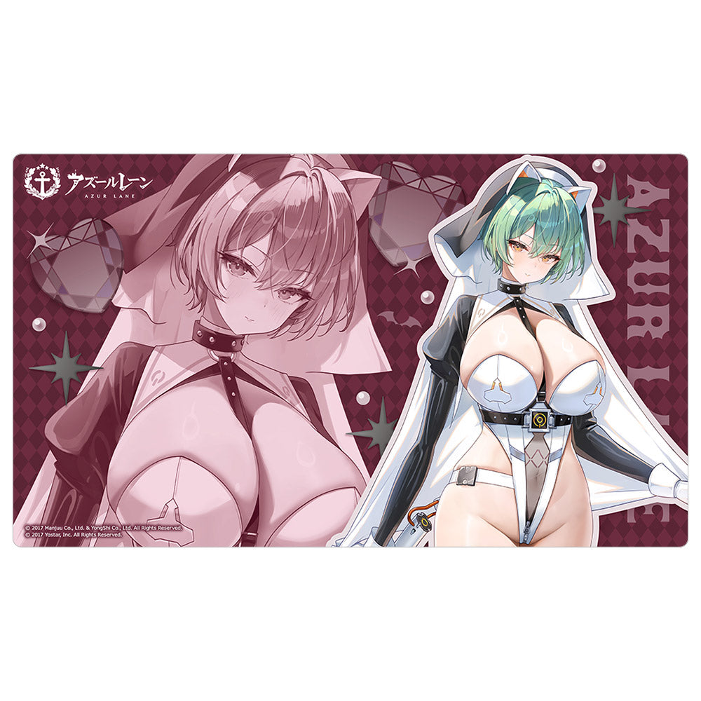 Azur Lane Original Illustration Succubus Sister Rubber Mat Admiral Nakhimov - Key-th