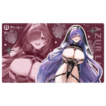 Azur Lane Original Illustration Succubus Sister Rubber Mat Mogador - Key-th