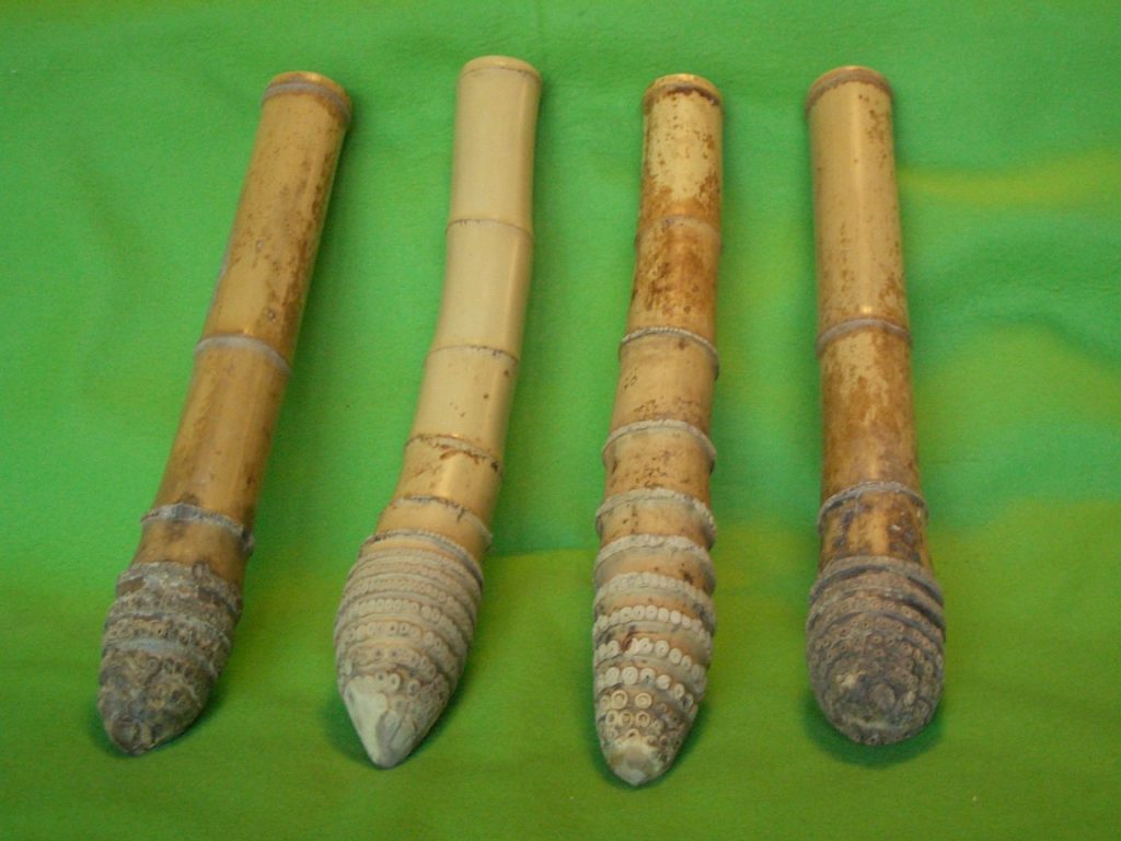 Bamboo Flower Vase (Hanaire) — Shakuhachi-Shape, Tsukushigata (Horsetail-Sprout Form) — Takayama