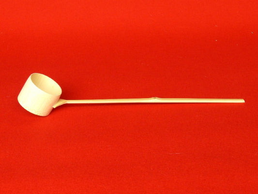 Bamboo Ladle (Hishaku) — Enshū-ryū, for the Furo (warm-season brazier), Premium — Takayama