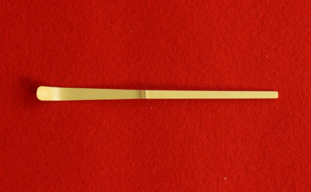 Bamboo Tea Scoop (Chashaku) — Boxed — Takayama