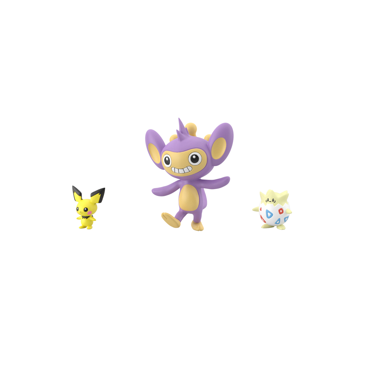 BANDAI Candy 10. Pokemon Scale World Johto Region: Pichu & Togepi & Aipom (Pokemon)