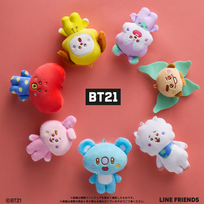 BANDAI Candy BT21 Fuwa Fuwa Mascot★4 (BT21)