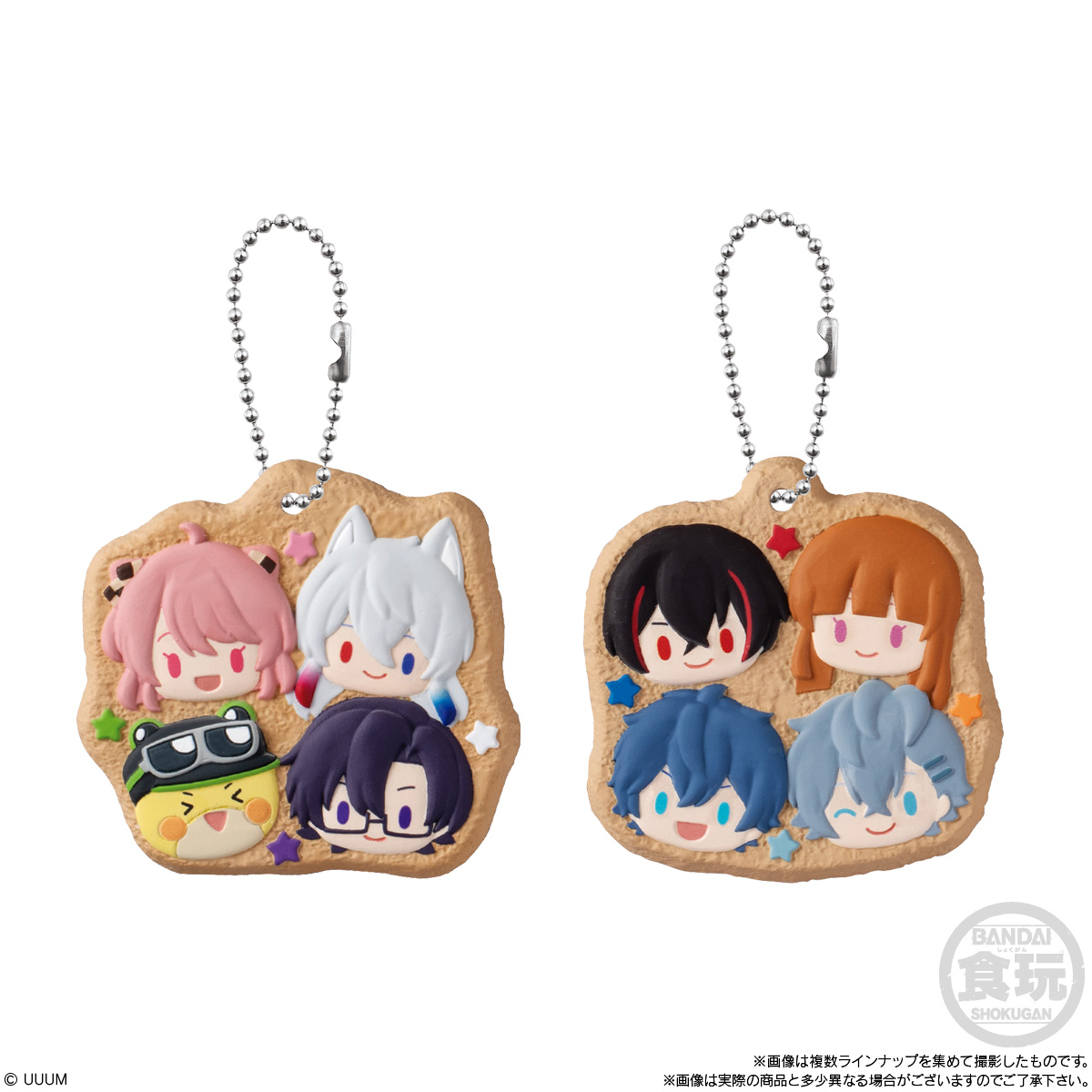 BANDAI Candy Colorful Peach Cookie Charmcot