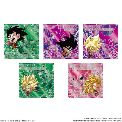 BANDAI Candy Dragon Ball Super Warrior Seal Wafer: Memory of the Fierce Battle (Dragon Ball)