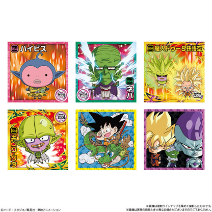 BANDAI Candy Dragon Ball Super Warrior Seal Wafer: Memory of the Fierce Battle (Dragon Ball)