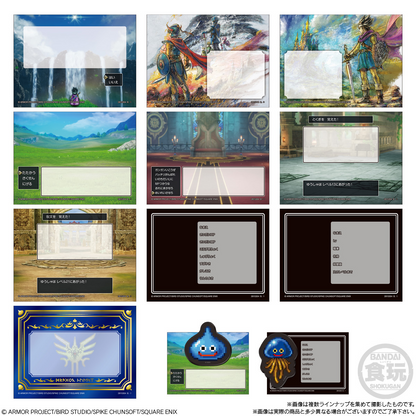 BANDAI Candy Dragon Quest Character Magnets: The Erdrick Trilogy