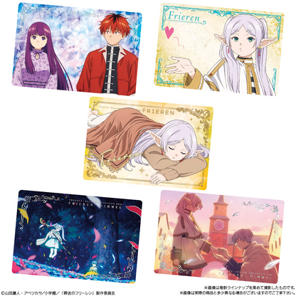 BANDAI Candy Farewell Frieren Card Soft Cookies