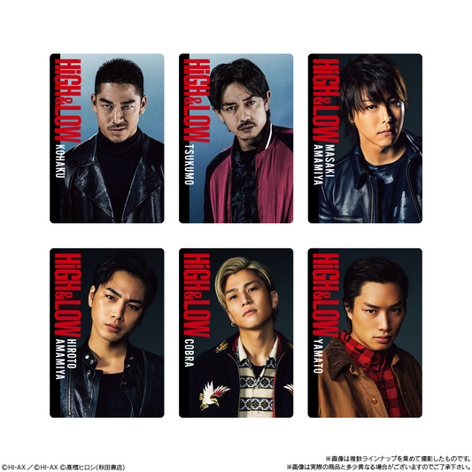 BANDAI Candy HiGH＆LOW 10th Anniversary Wafer