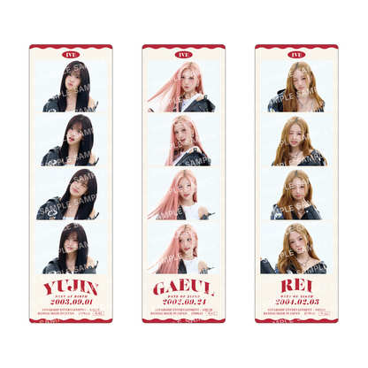 BANDAI Candy IVE from Starship Entertainment with AMUSE Photo Collection Chocolate Crunch