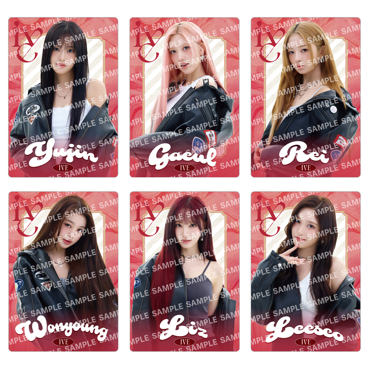 BANDAI Candy IVE FROM STARSHIP ENTERTAINMENT WITH AMUSE Wafer 2