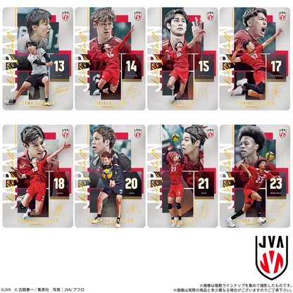 Japan National Volleyball Team Men's Japan National Team ver. Twin Wafer 2026 - BANDAI Candy