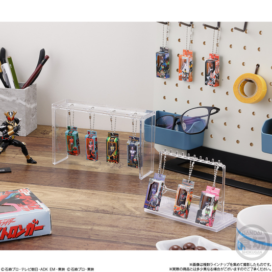 BANDAI Candy Kamen Rider Sofubi Package Charm 2 & Choco Biscuit (Kamen Rider)