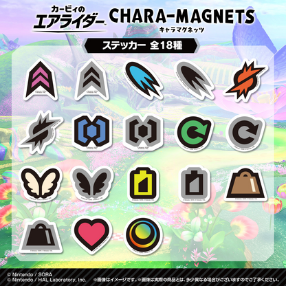BANDAI Candy Kirby's Air Rider Character Magnets (Kirby)