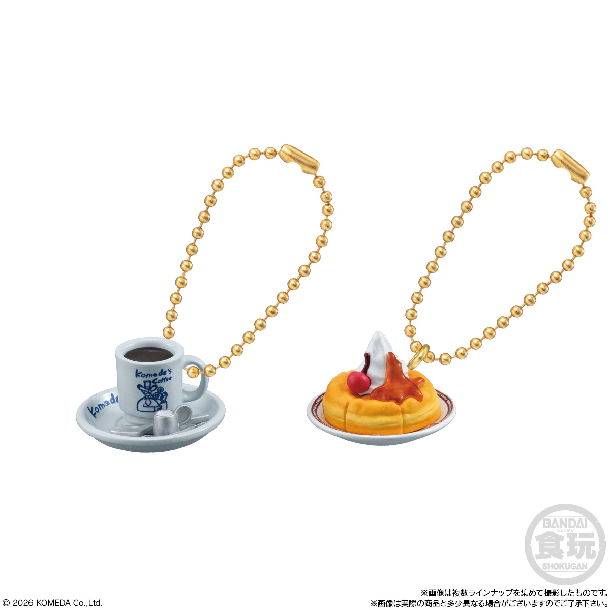 BANDAI Candy Komeda Coffee Shop Mascot & Shiro-Noir Flavored Chocolate Biscuits