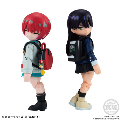 BANDAI Candy Link Travelers『Gundam GQuuuuuuX』 the world of Machu & Nyaan Set (Mobile Suit Gundam)
