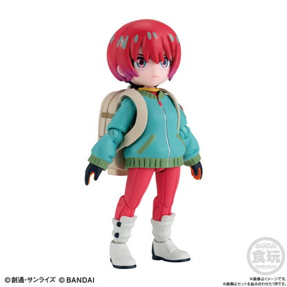 BANDAI Candy LINKTRAVELERS 'Mobile Suit Gundam GQuuuuuuX' world matching-coordinate set (Mobile Suit Gundam)