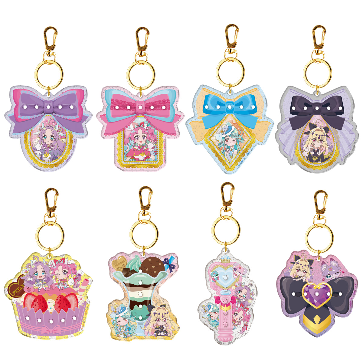 BANDAI Candy Meitantei Precure! Pachipachi Precure Deco Name (Precure)