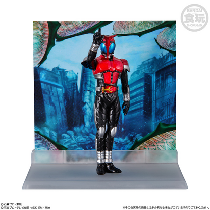 BANDAI Candy MICRO STATUE COLLECTION Kamen Rider (Kamen Rider)