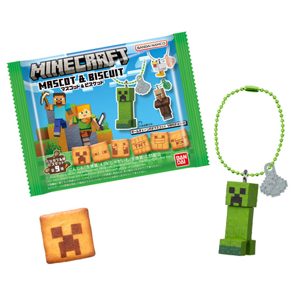 BANDAI Candy Minecraft Mascot & Biscuits