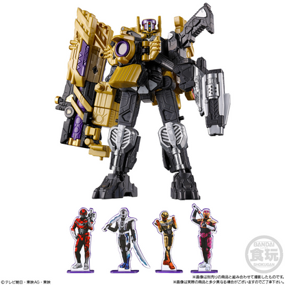 BANDAI Candy Mini Pla Cosmic Detective Gavan Infinity Hat 03 Express Gabalion (Sentai Series)