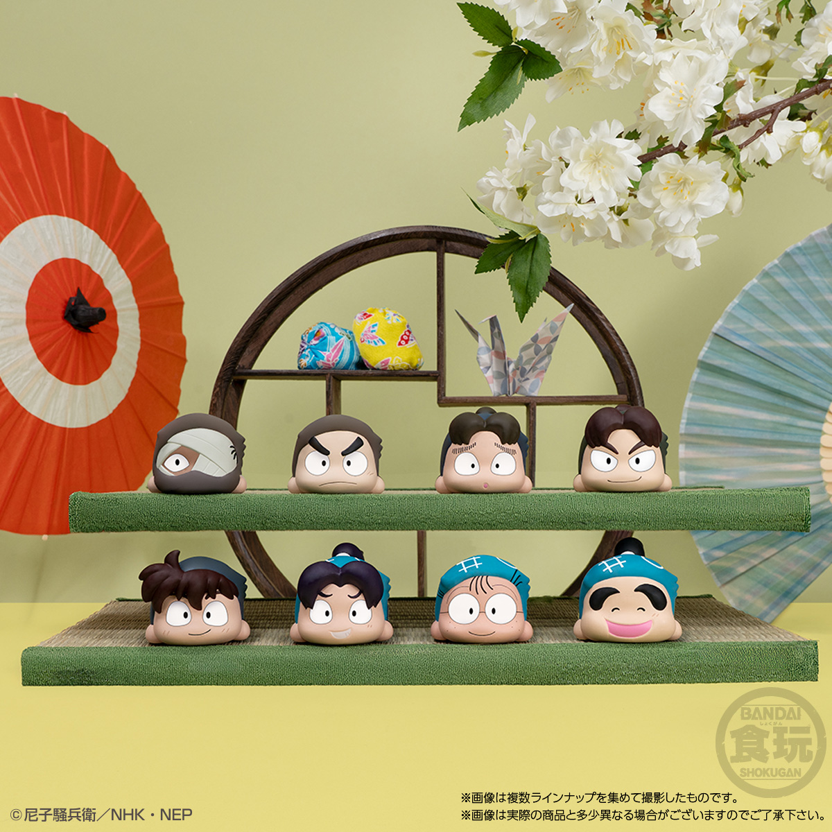 BANDAI Candy Mochi-chewy Kororin meets Nintama Rantarō