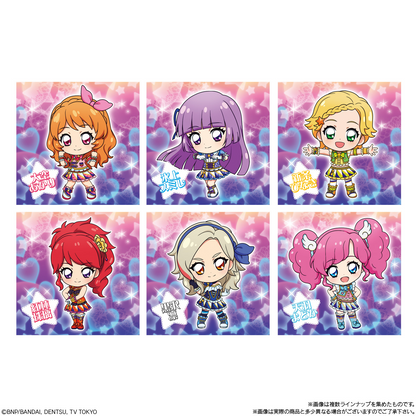 BANDAI Candy Niformation Aikatsu! Sticker Wafer 2 (Aikatsu!)