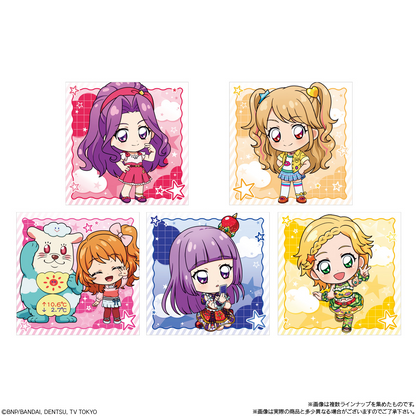 BANDAI Candy Niformation Aikatsu! Sticker Wafer 2 (Aikatsu!)