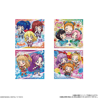 BANDAI Candy Niformation Aikatsu! Sticker Wafer 2 (Aikatsu!)