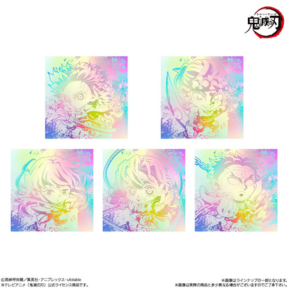 BANDAI Candy Niformation Demon Slayer Deformed Sticker Wafer 15 (Demon Slayer)