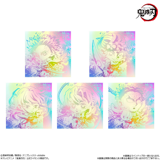 BANDAI Candy Niformation Demon Slayer Deformed Sticker Wafer 15 (Demon Slayer)