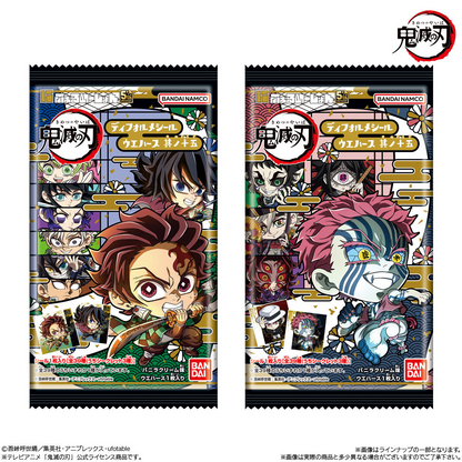 BANDAI Candy Niformation Demon Slayer Deformed Sticker Wafer 15 (Demon Slayer)