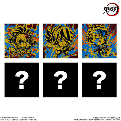 BANDAI Candy Niformation Demon Slayer Deformed Sticker Wafer 15 (Demon Slayer)