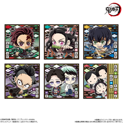 BANDAI Candy Niformation Demon Slayer Deformed Sticker Wafer 15 (Demon Slayer)