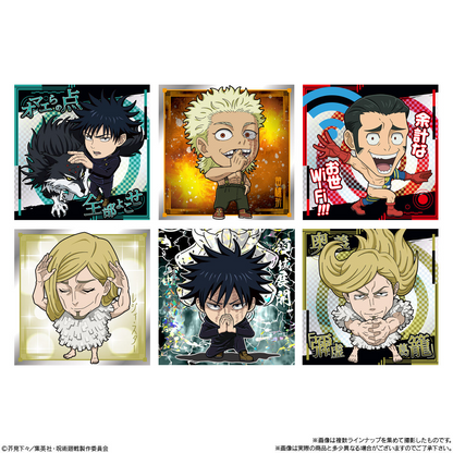 BANDAI Candy Niformation Jujutsu Kaisen Sticker Wafer vol.4 (Jujutsu Kaisen)