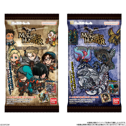 BANDAI Candy Niformation Monster Hunter Seal Wafer
