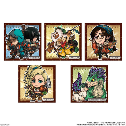 BANDAI Candy Niformation Monster Hunter Seal Wafer