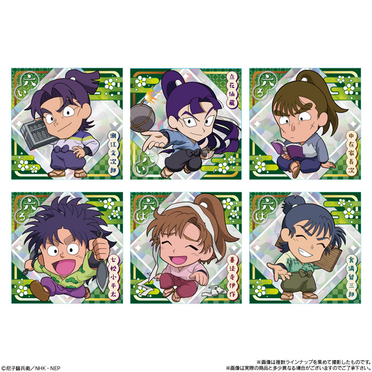 BANDAI Candy Niformation Nintama Rantarou Seal Wafer Series
