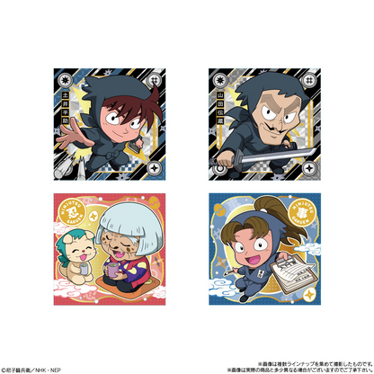BANDAI Candy Niformation Nintama Rantarou Seal Wafer Series
