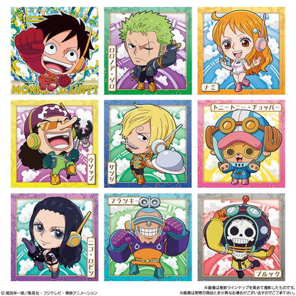 BANDAI Candy Niformation One Piece Great Pirate Seal Wafer.8 (One Piece)