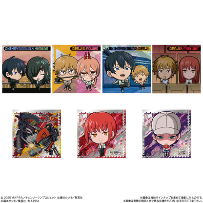 BANDAI Candy Niforumeeshon Chainsaw Man Seal Wafer - BEST SELECTION -
