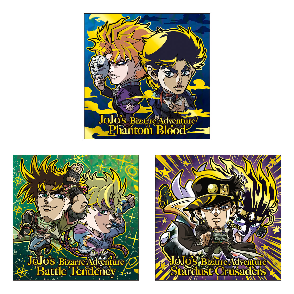 BANDAI Candy Niforumeeshon JoJo’s Bizarre Adventure Seal Wafer ~The Animation Special I~