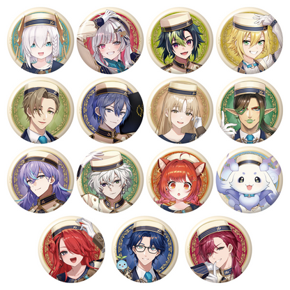BANDAI Candy Nijisanji Can Badge Biscuit 2