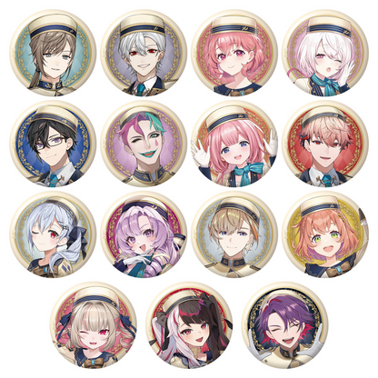 BANDAI Candy Nijisanji Pin Badge Biscuit