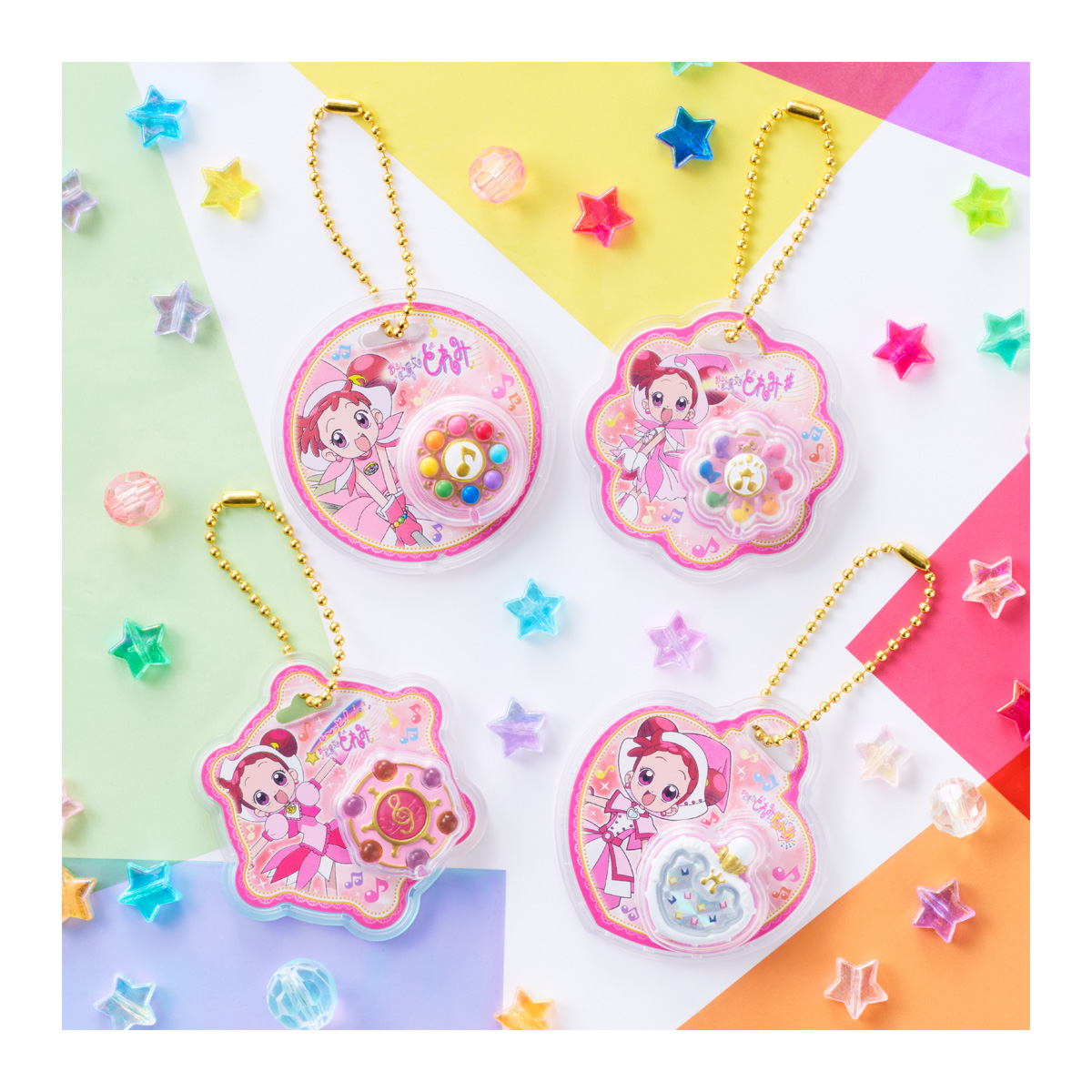 Ojamajo Doremi Package Charm & Choco Bolo - BANDAI Candy