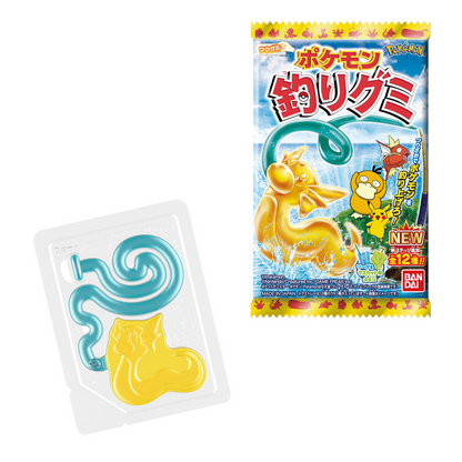 BANDAI Candy Pokémon Fishing Gummies Large Capacity Box (Gummies, 30 pieces) (Pokémon)
