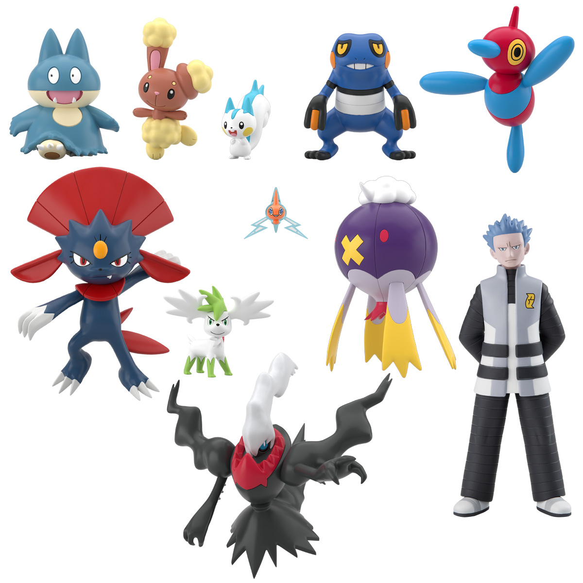BANDAI Candy Pokémon Scale World Sinnoh Region 3 (Pokémon)