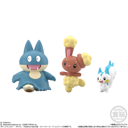 BANDAI Candy Pokémon Scale World Sinnoh Region 3 (Pokémon)