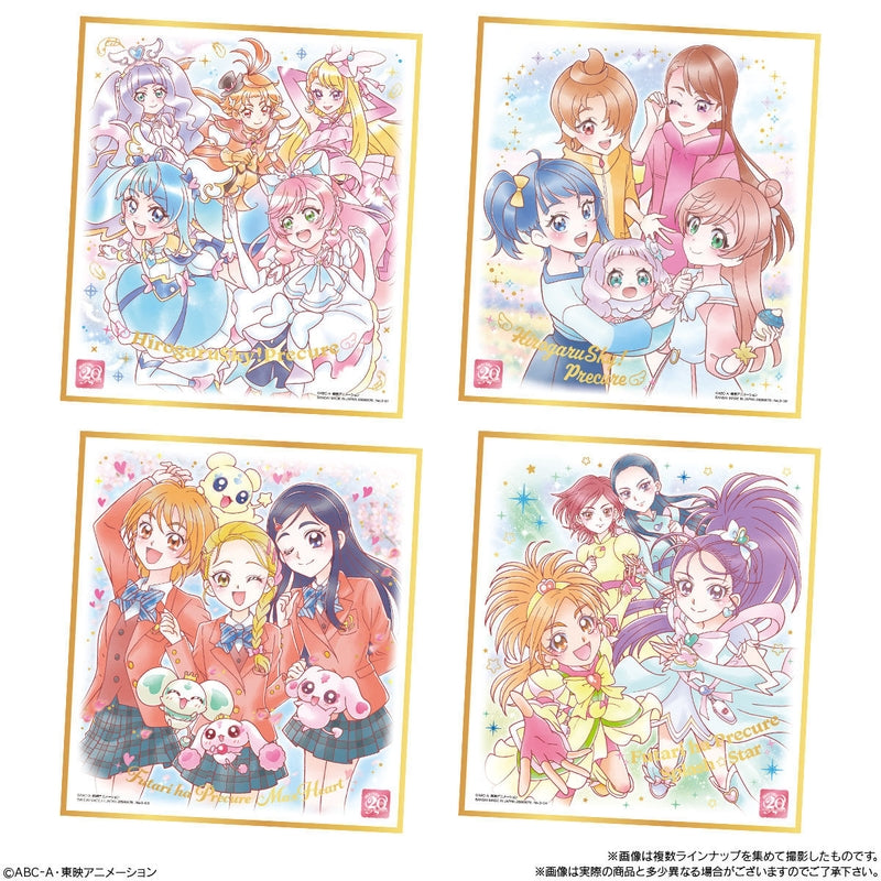 BANDAI Candy Pretty Cure Shikishi ART-20th Anniversary Special-3 (Pretty Cure)